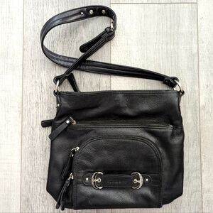 Stone & Co. Black Leather Shoulder Bag